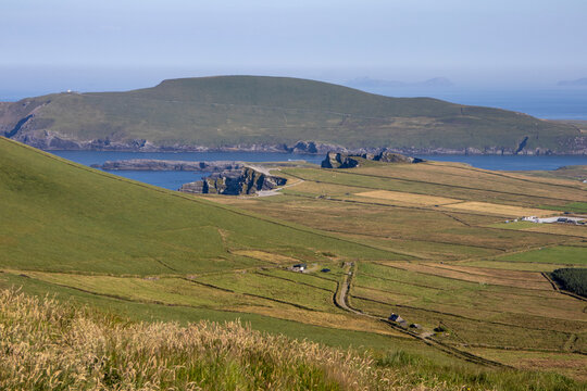Ring of Kerry from Portmagee to Ballinskelligs - Kerry County - Ireland