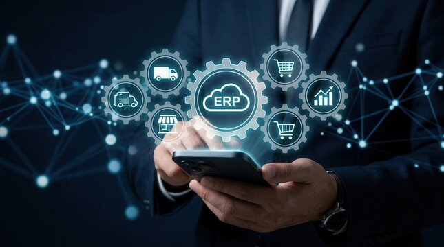 Cloud ERP technology for Enterprise Resource Planning providing real time data driven decisions and business automation.