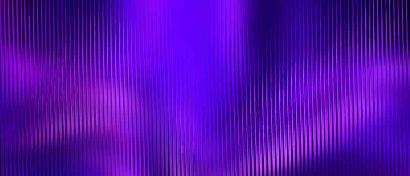 Glass gradient background, abstract purple background with vertical lines and soft light gradients