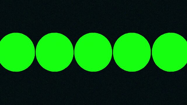Looping Geometric Shape, divided layers green screen frame, Morph Transition with Rounded Rectangles and Circles