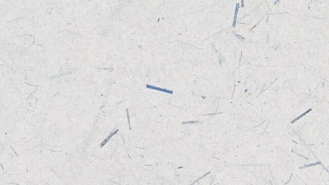 White handmade paper texture with blue fiber inclusions natural recycled craft paper background with organic flecks and fibers high resolution scanned paper surface for design and background