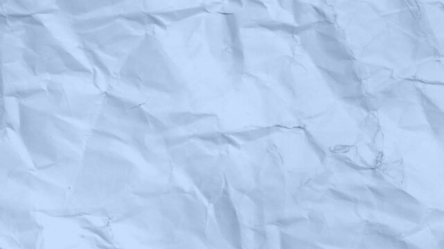 Light blue crumpled paper texture background