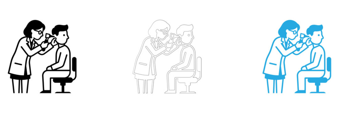 Medical professionals comforting patient in hospital setting