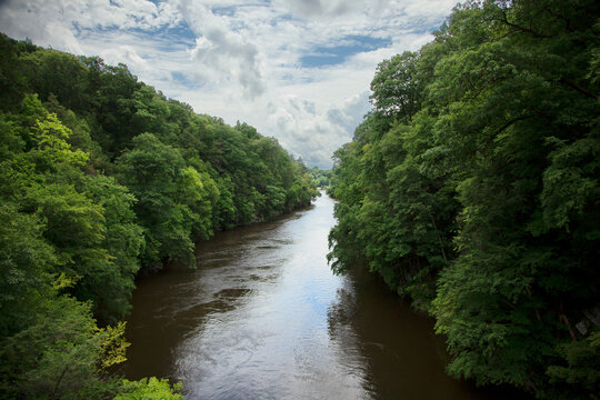 Housatonic River in New Milford Connecticut