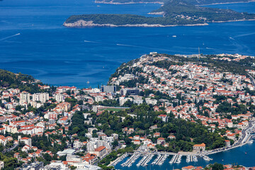 Naklejka premium Blick auf Dubrovnik