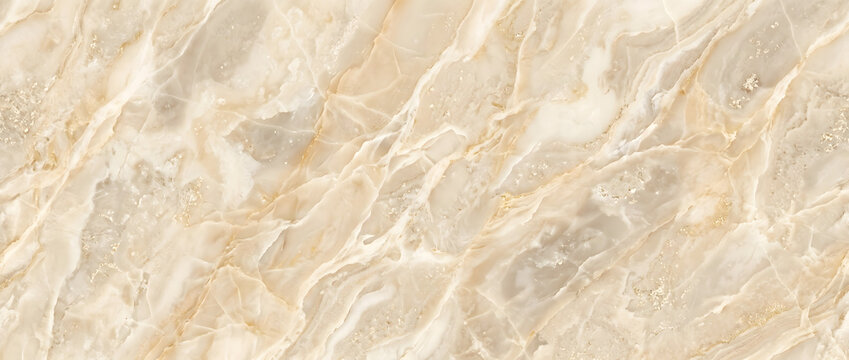 Marble texture background featuring warm golden onyx stone surface with sweeping layered banding perfect for luxury interior design projects