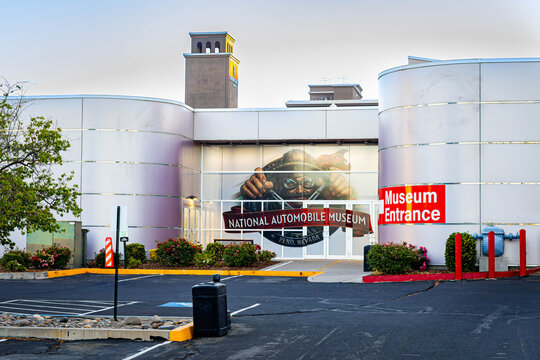 National Automobile Museum building stands in Reno