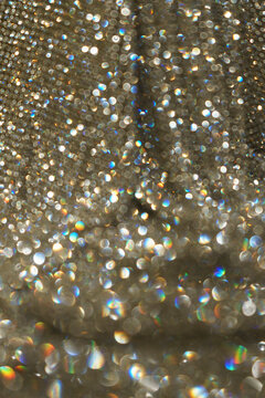 crystal refractions background Stock Photo