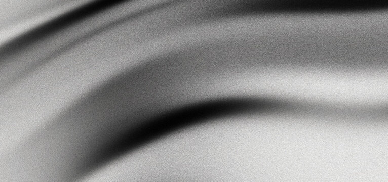 Dark grunge black white grainy background, abstract monochrome gray noisy texture, digital banner poster cover backdrop design