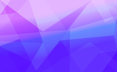 Obraz premium Modern Abstract Geometric Polygon Background with Gradient Low Poly Crystal Shapes for Technology Corporate Presentation Banner Wallpaper