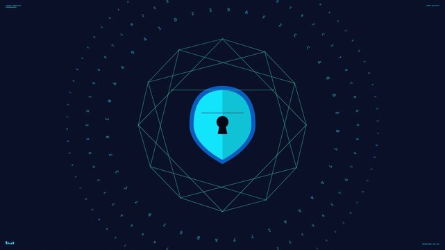 Cyber Security Digital Shield with Rotating Data Encryption Network
