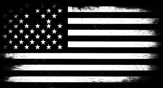 Honoring heroes a distressed american flag for memorial day remembrance and patriotic pride