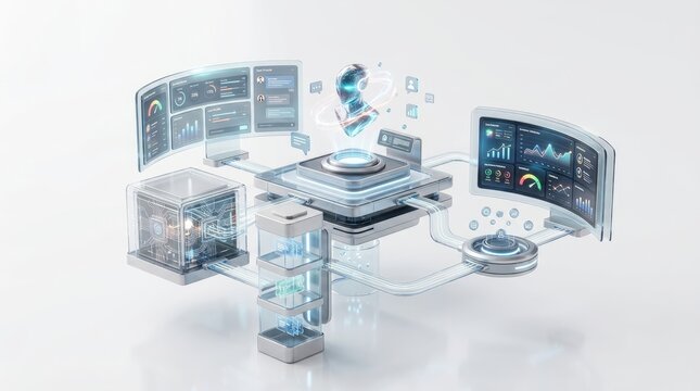 Artificial intelligence data processing and analytics hub