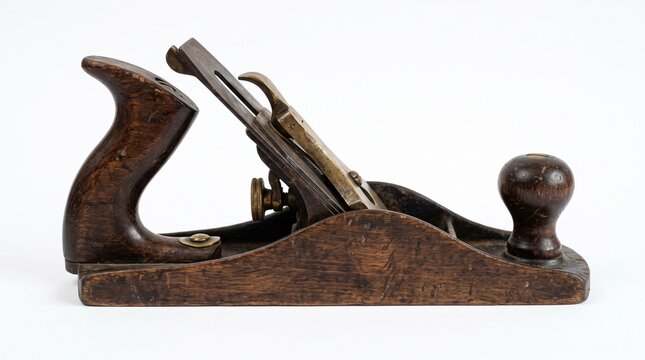 Antique Wooden Hand Plane Tool for Woodworking