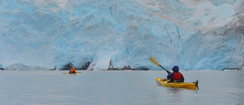Glacier Kayaking, Blackstone Glacier, Alaska