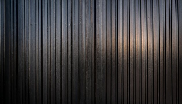 black corrugated metal texture wall wooden vertical panels dark steel roof sheet wood siding for construction