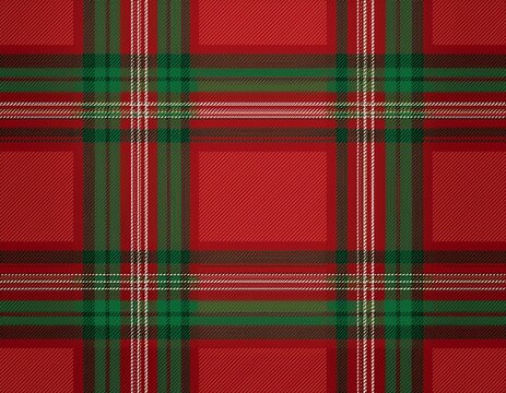 classic red and green tartan seamless pattern high resolution textile background