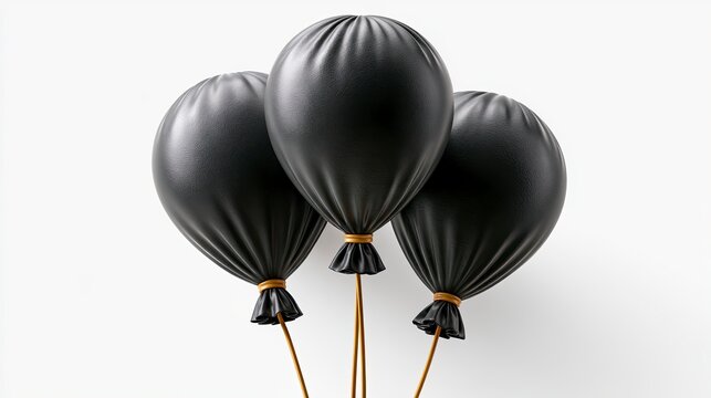 Black Balloons Group Celebration Party Decoration.
