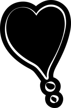 Black speech bubble, dialog, talk, speech, think