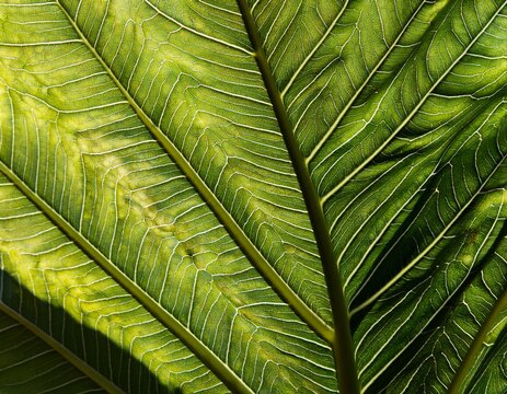 shadow texture plam leaf tranparent background