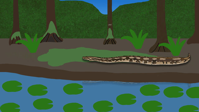 Sumatran short-tailed python: Echoes of the Peat-Swamp
