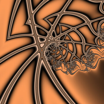 Fractal computer generated figure