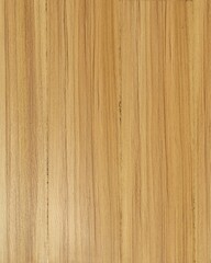 Fototapeta premium Natural light brown wood texture background with seamless vertical grain