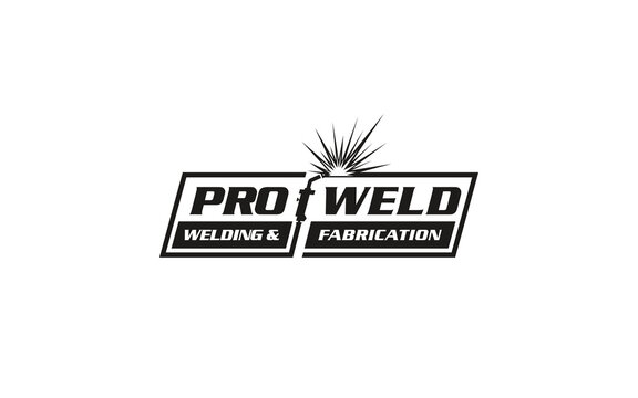 Illustration vector graphic of a welding fabrication business logo design