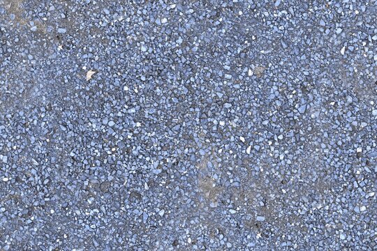 Blue Grey Crushed Slate Gravel Ground Surface Texture