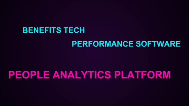 People Analytics Platform Word Cloud