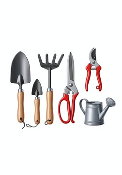 Assorted kitchen utensils and tools collection.