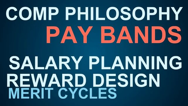 Pay Bands Word Cloud