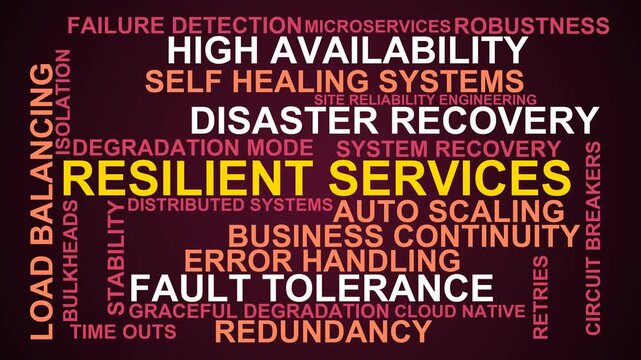 Resilient Services Word Cloud