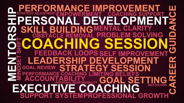 Coaching Session Word Cloud