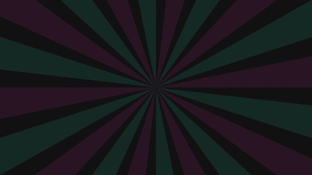 Dark moody radial sunburst background with geometric rays rotating in a grid composition