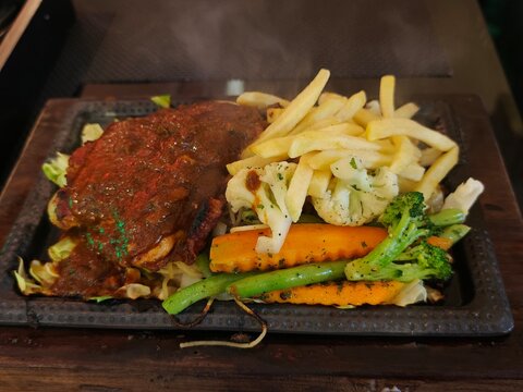 Chicken Sizzler in Nepal