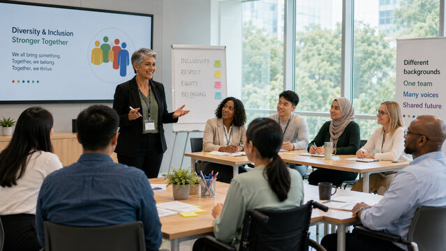 Corporate diversity training for equal opportunity workplace