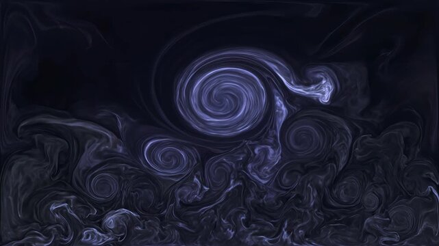abstract swirling patterns in dark background for artistic design and creativity