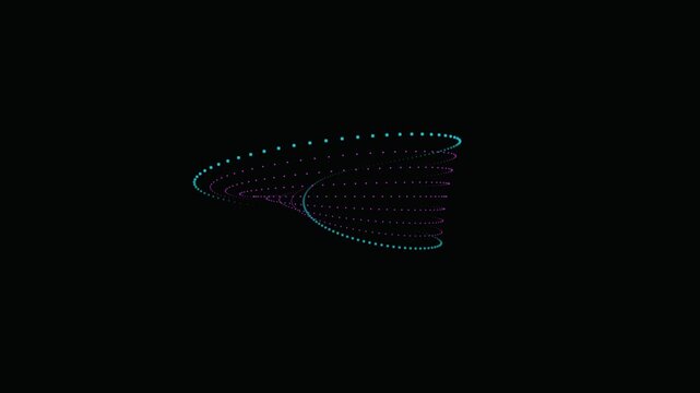 Mathematical Topological Mobius Strip Continuous Loop