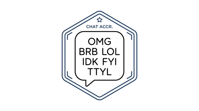 chat abbreviations logo