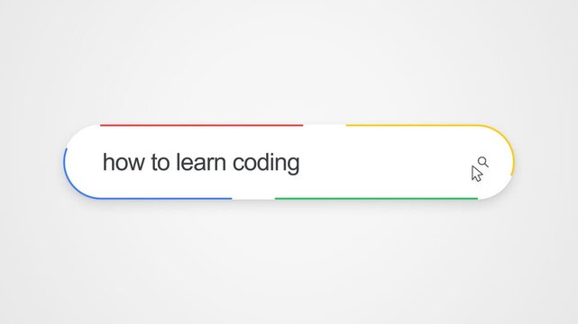 How To Learn Coding Search Bar