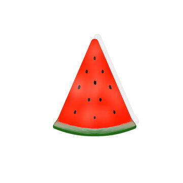 slice of watermelon