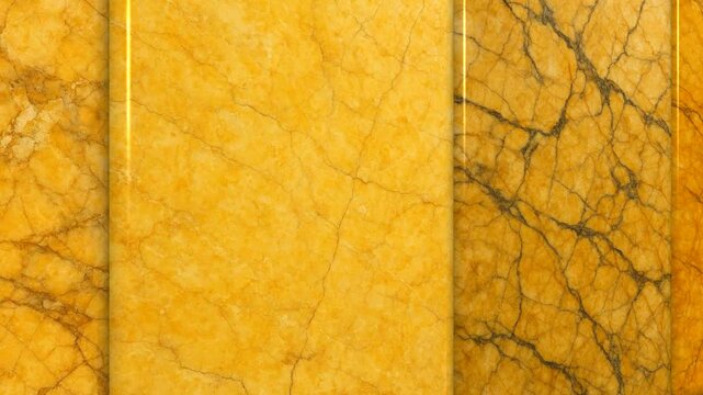 Professional Movement Over Premium Giallo Marble Tiles Featuring Luxurious Natural Stone Surface for High End Interior Design Backgrounds