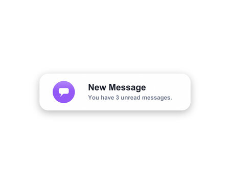 New Mock up social network. Web site mobile template. Mobile mock-up in flat style. Social network interface app. Mockip UI UX. New Message Notification Ui element overlay png
