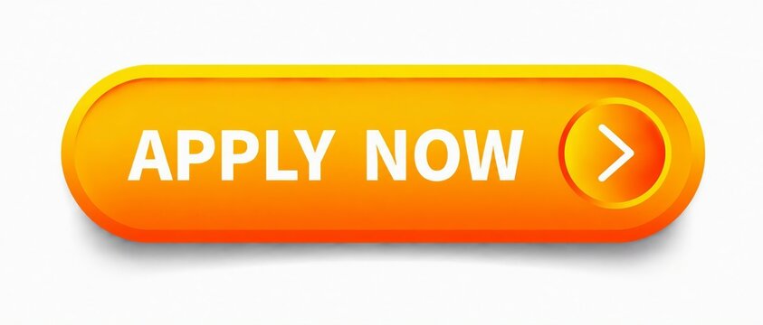 Bright orange apply now button with arrow icon