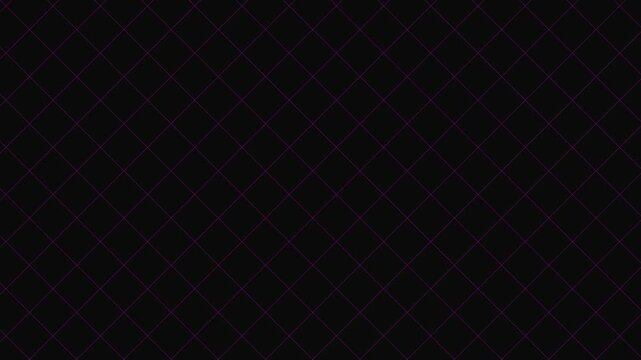 Glowing pink geometric diamond grid pattern scrolling over a dark background for cyber themes
