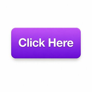 Purple button with white click here text in retro pixel style