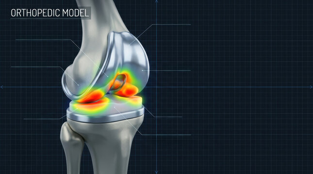 Orthopedic model knee joint pain personalized medicine ai treatment plan