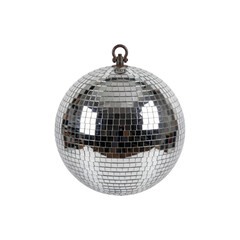 Fototapeta premium Disco ball on white background