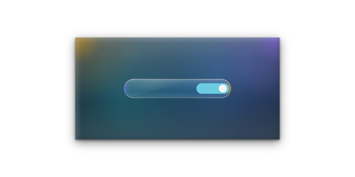 Modern UI toggle switch, a sleek digital interface element for web design. Minimalist on/off button, user experience component for app development, and interactive graphic resource.
